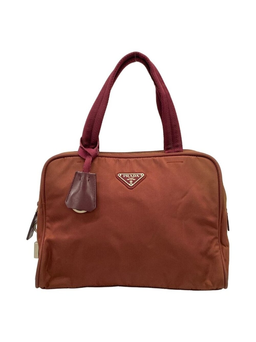Prada Handbag Bordeaux Rock Number